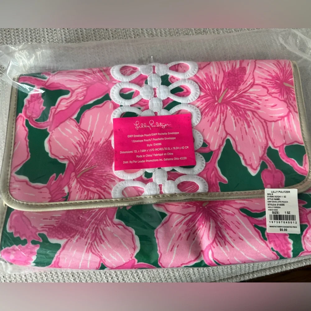 Lilly Pulitzer Tote Bag and Clutch Set NWT - Picture 10 of 13